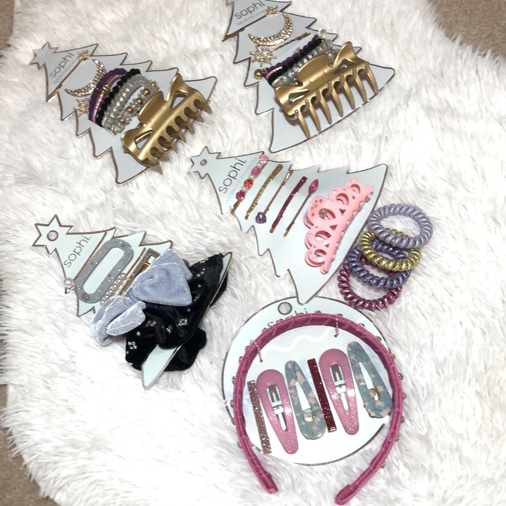 Hair Accessories - 45 pieces total